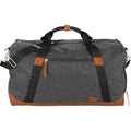 Heather Charcoal - Back - Field & Co Campster 22 Inch Duffel Bag