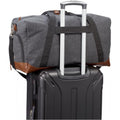 Heather Charcoal - Side - Field & Co Campster 22 Inch Duffel Bag
