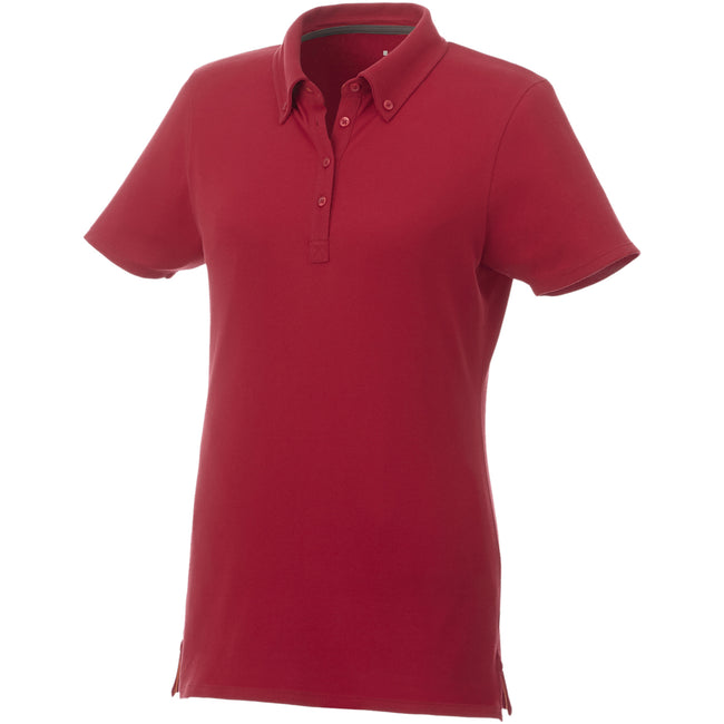 Red - Front - Elevate Womens-Ladies Atkinson Polo