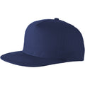 Navy - Front - Bullet Baseball Cap (Pack of 2)
