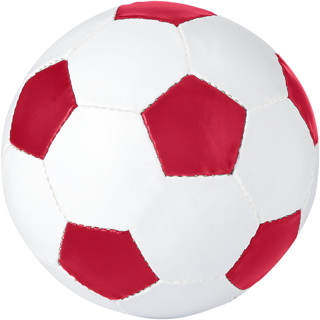 White-Red - Front - Bullet Curve Football (Pack of 2)