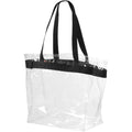 Transparent Clear-Solid Black - Front - Bullet Hampton Tote (Pack Of 2)
