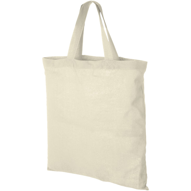 Natural - Front - Bullet Virginia Cotton Tote (Pack Of 2)