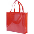 Red - Front - Laminated Non Woven Tote Bag