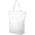 White - Front - Bullet Privy Zippered Tote Bag