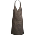 Grey - Front - Bullet Verona V Neck Apron