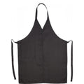 Grey - Back - Bullet Verona V Neck Apron