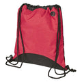 Red - Front - Bullet Street Drawstring Backpack