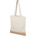 Natural - Front - Bullet Womens-Ladies Jute Tote Bag