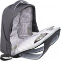 Heather Charcoal - Side - Avenue Convert 15in Anti-Theft Laptop Backpack