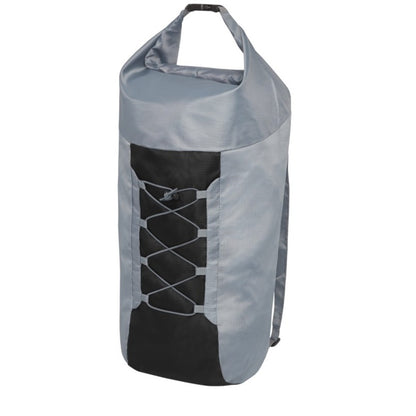 Grey-Solid Black - Side - Bullet Blaze Foldable Backpack