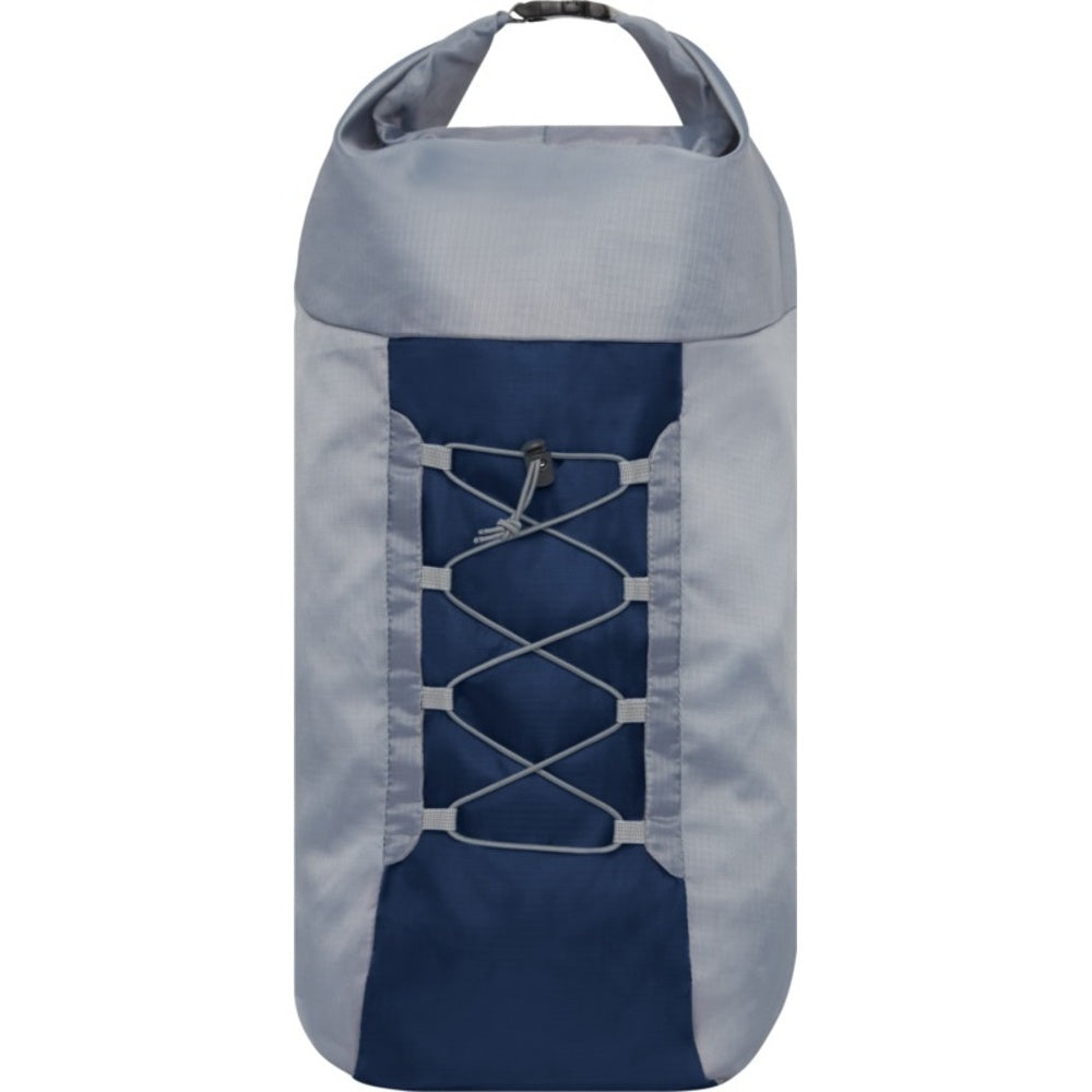 Grey-Navy - Front - Bullet Blaze Foldable Backpack