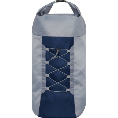 Grey-Navy - Front - Bullet Blaze Foldable Backpack