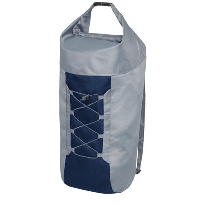 Grey-Navy - Side - Bullet Blaze Foldable Backpack