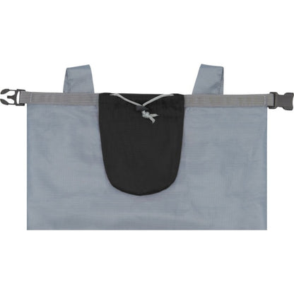 Grey-Solid Black - Pack Shot - Bullet Blaze Foldable Backpack