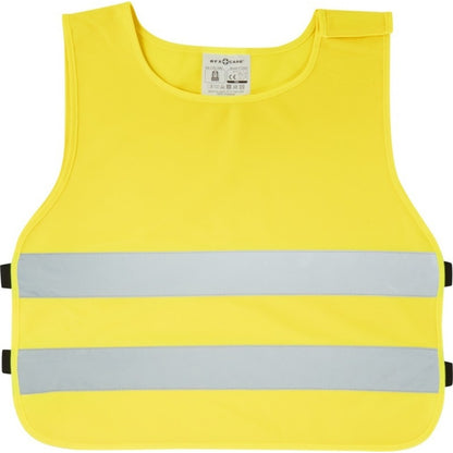 Neon Yellow - Front - Bullet Childrens-Kids Benedikte Hi-Vis Vest Set