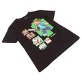 Black - Lifestyle - Minecraft Childrens-Kids Steve And Friends T-Shirt