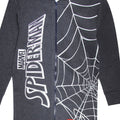 Charcoal Heather - Back - Spider-Man Boys Web Shooting Jumpsuit