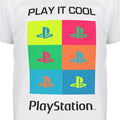 White - Side - Playstation Girls Play It Cool T-Shirt