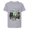 Grey Heather - Front - Piggy Boys Join Us Zombie T-Shirt