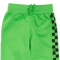 Green - Lifestyle - Minecraft Girls Checkerboard Jogging Bottoms