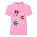 Pink - Front - Super Wings Toddler Girls Jerome Donnie And Jett Character T-Shirt