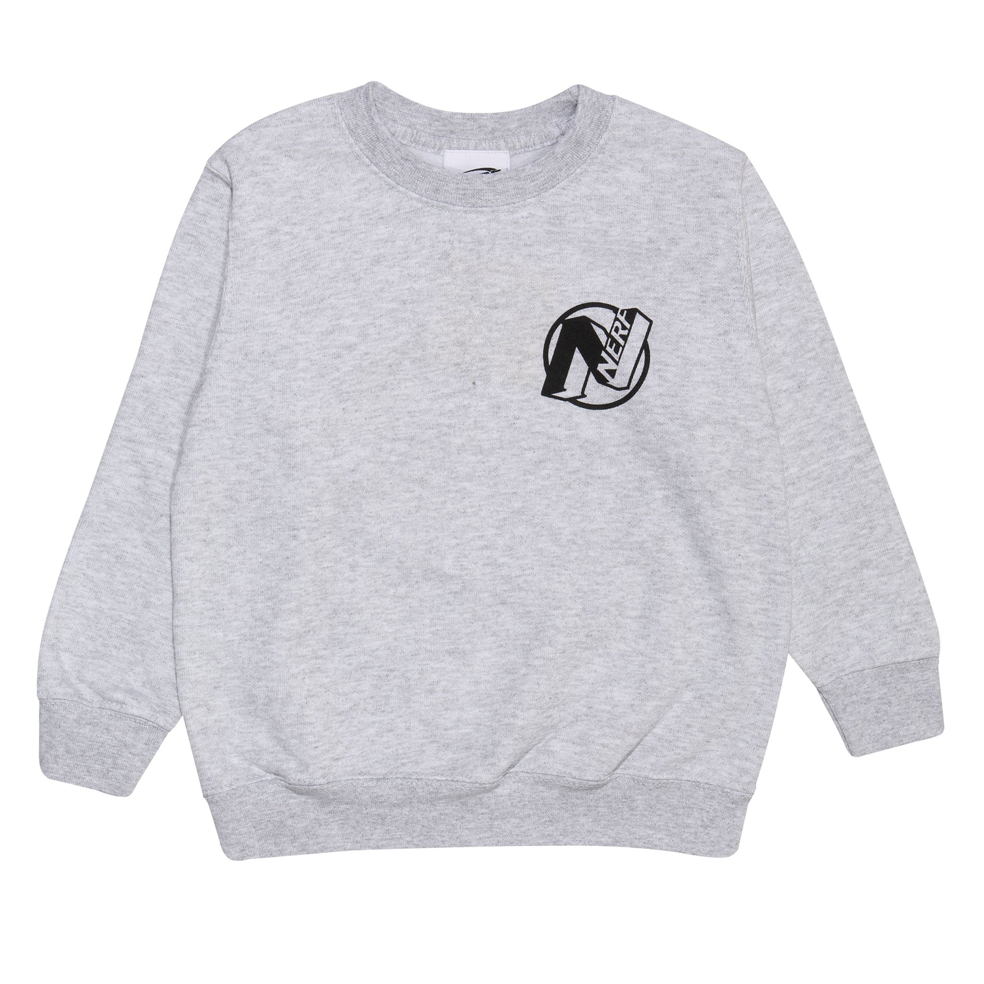 Grey Heather - Side - Nerf Boys Win Like A Pro Sweatshirt
