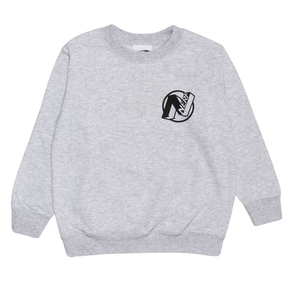 Grey Heather - Side - Nerf Boys Win Like A Pro Sweatshirt