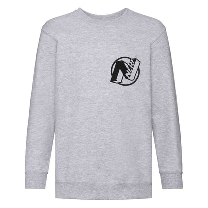 Grey Heather - Front - Nerf Boys Win Like A Pro Sweatshirt