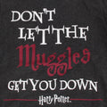 Charcoal - Side - Harry Potter Childrens Don`t Let The Muggles Get You Down Hoodie