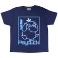Navy - Side - Pokemon Boys Psyduck Neon T-Shirt