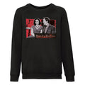 Black - Front - WandaVision Girls Sweatshirt