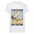 White - Front - Pokemon Boys Eevee Evolutions T-Shirt