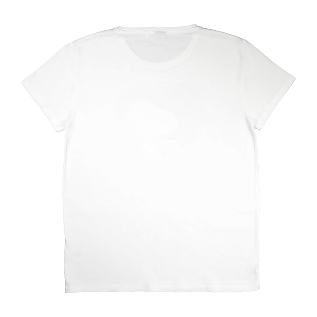 White - Back - Peanuts Womens-Ladies Snoopy Heart T-Shirt
