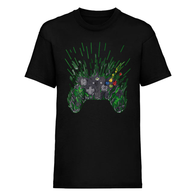 Black - Front - Xbox Mens Controller T-Shirt