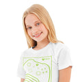 White - Back - Xbox Girls Controller T-Shirt