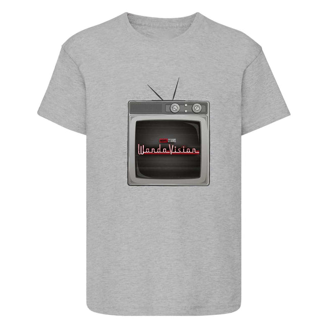 Heather Grey - Front - WandaVision Boys TV T-Shirt