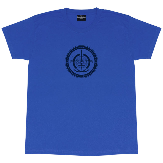 Royal Blue - Front - WandaVision Womens-Ladies Logo Boyfriend T-Shirt