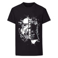 Black - Front - Star Wars Boys Vader And Stormtroopers Mask T-Shirt