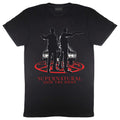 Black - Front - Supernatural Womens-Ladies Winchesters By Car Light Boyfriend T-Shirt