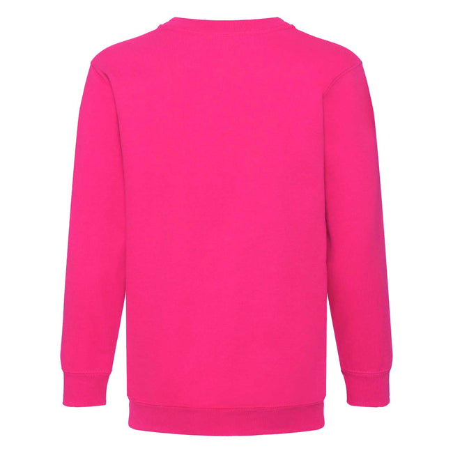 Pink - Back - Peppa Pig Girls Rainbow Sweatshirt