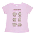 Baby Pink - Side - Pusheen Girls Marshmallows T-Shirt
