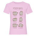 Baby Pink - Front - Pusheen Girls Marshmallows T-Shirt