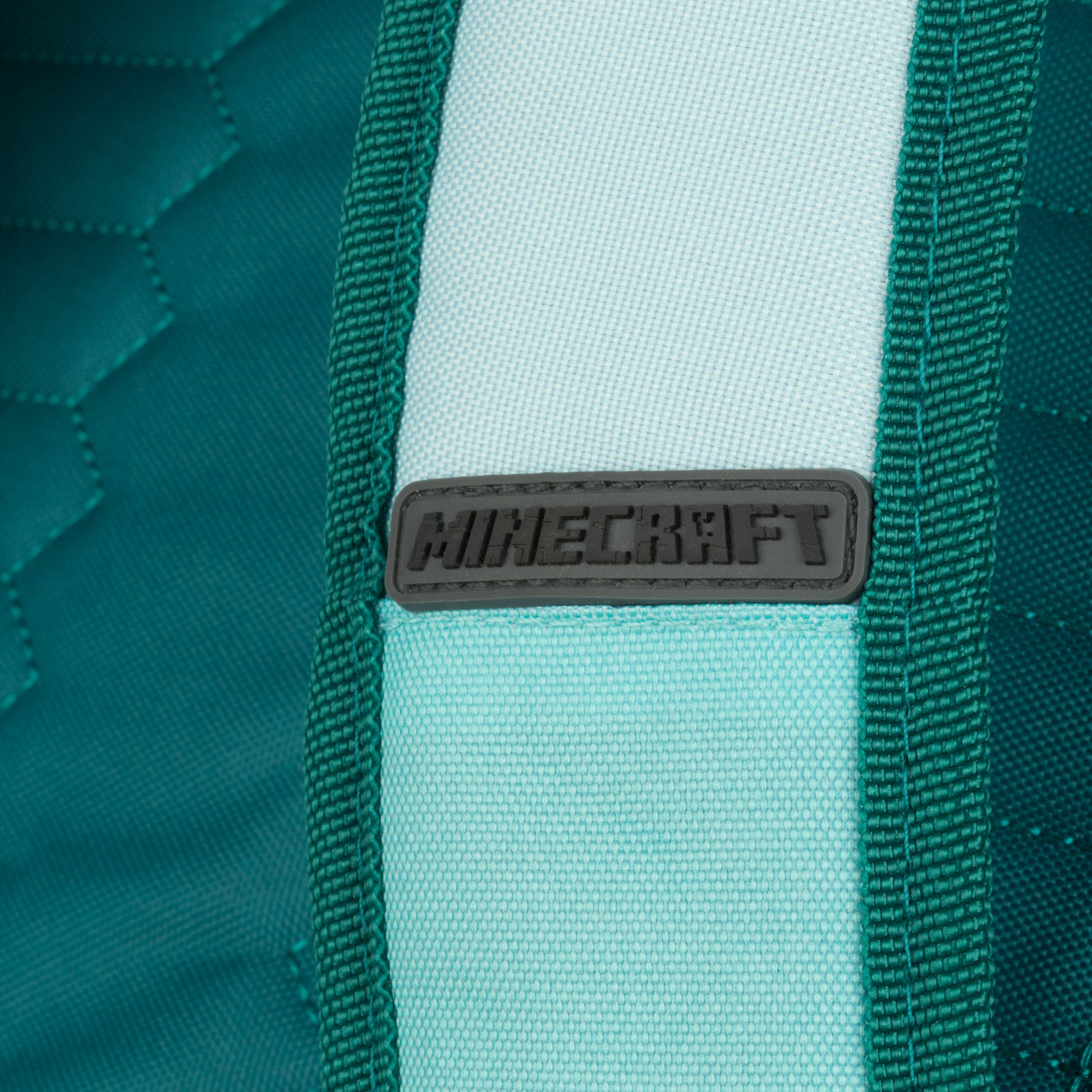 Blue - Pack Shot - Minecraft Official Childrens - Kids Diamond Armour Large School Backpack