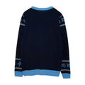 Navy - Back - Supernatural Mens Join The Hunt Knitted Christmas Jumper