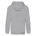 Heather Grey - Side - Pokemon Womens-Ladies Pikachu Running Boyfriend Hoodie
