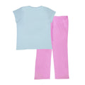 Pale Blue-Pink - Back - Peppa Pig Womens-Ladies Number 1 Mummy Pyjama Set