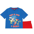 Red-Blue - Back - Sonic The Hedgehog Boys This Is How I Roll Pyjama Set