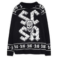 Black-White - Front - WWE Womens-Ladies Stone Cold Steve Austin Knitted Jumper