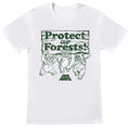 White - Front - Star Wars Mens Protect Our Forests Ewok T-Shirt